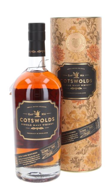 Cotswolds Rum Cask Matured 0,7 l·55,6 % vol