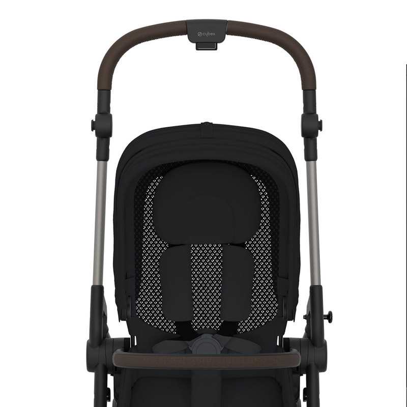 Poussette citadine Melio 3 moon black Cybex