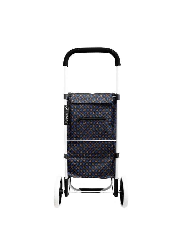 Almina 40L Einkaufstrolley aus Alu in Blau günstig kaufen onesize