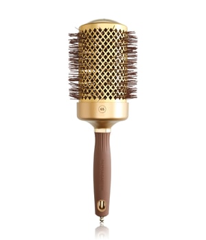 Olivia Garden Expert Blowout Shine 65/80 wavy bristles, gold/brown Rundbürste-140 g