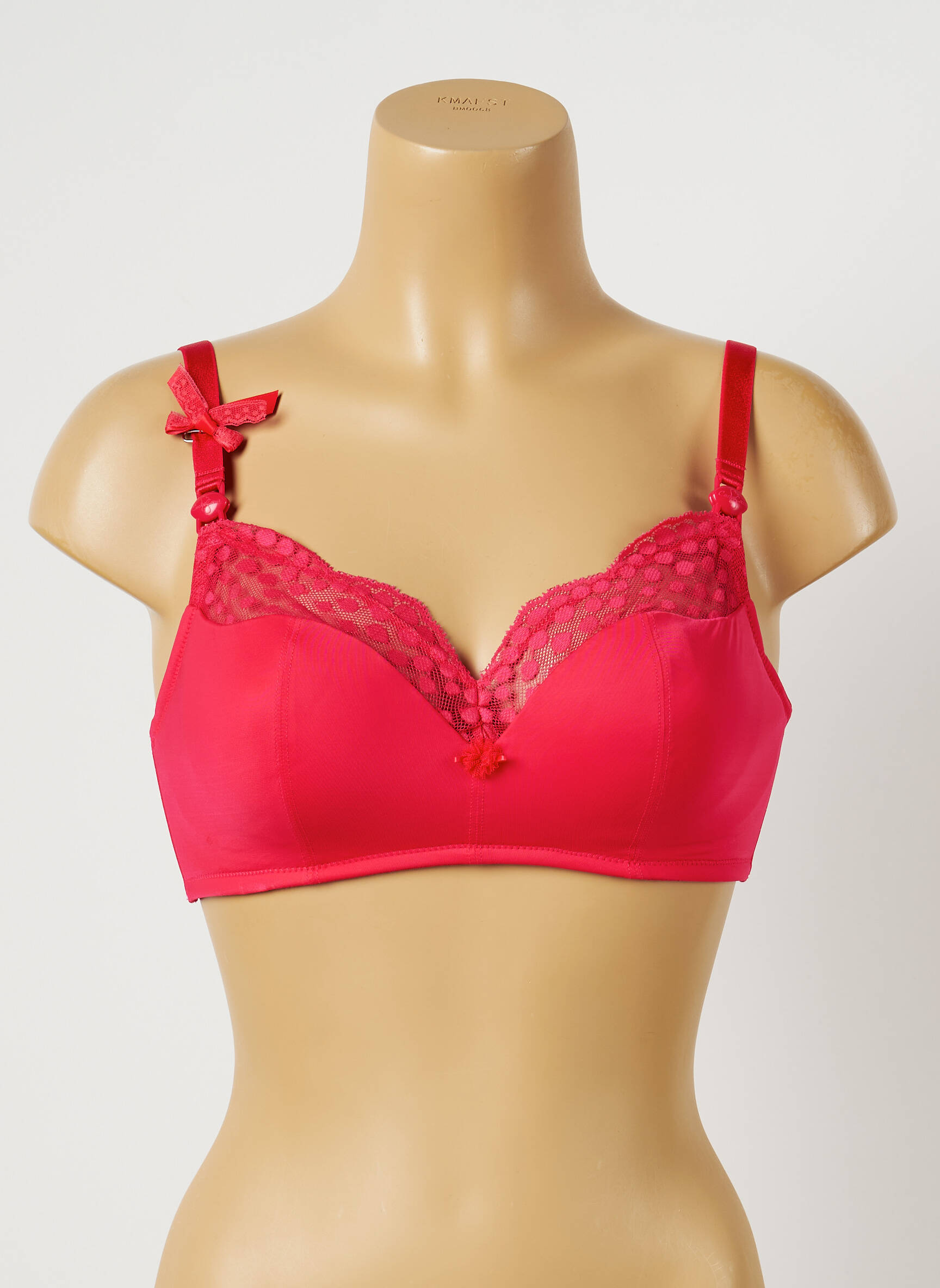 Cache Coeur Lingerie Maternite Femme couleur rose