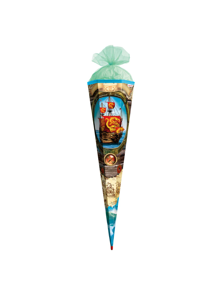 ROTH Schultüte groß Piratenschiff 85 cm in Bunt günstig kaufen onesize