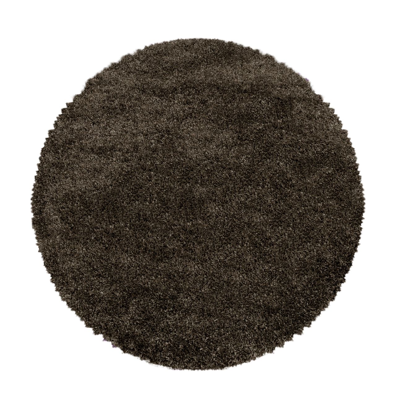 Ayyildiz Teppich, FLUFFY 3500, BROWN, 80 x 80 cm