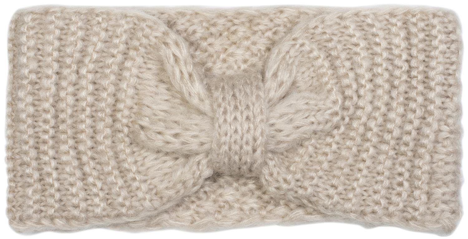 styleBREAKER Stirnband (1-St) Strick Stirnband mit Reiskorn Strickmuster