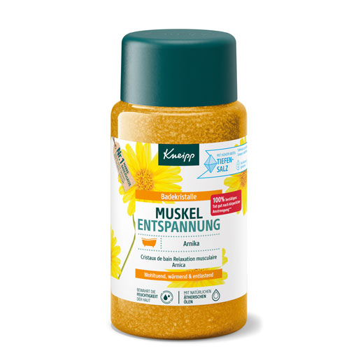 KNEIPP Badekristalle Muskel Entspannung  600 g  Salz
