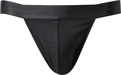 HOM, Tanga, Baumwolle, schwarz