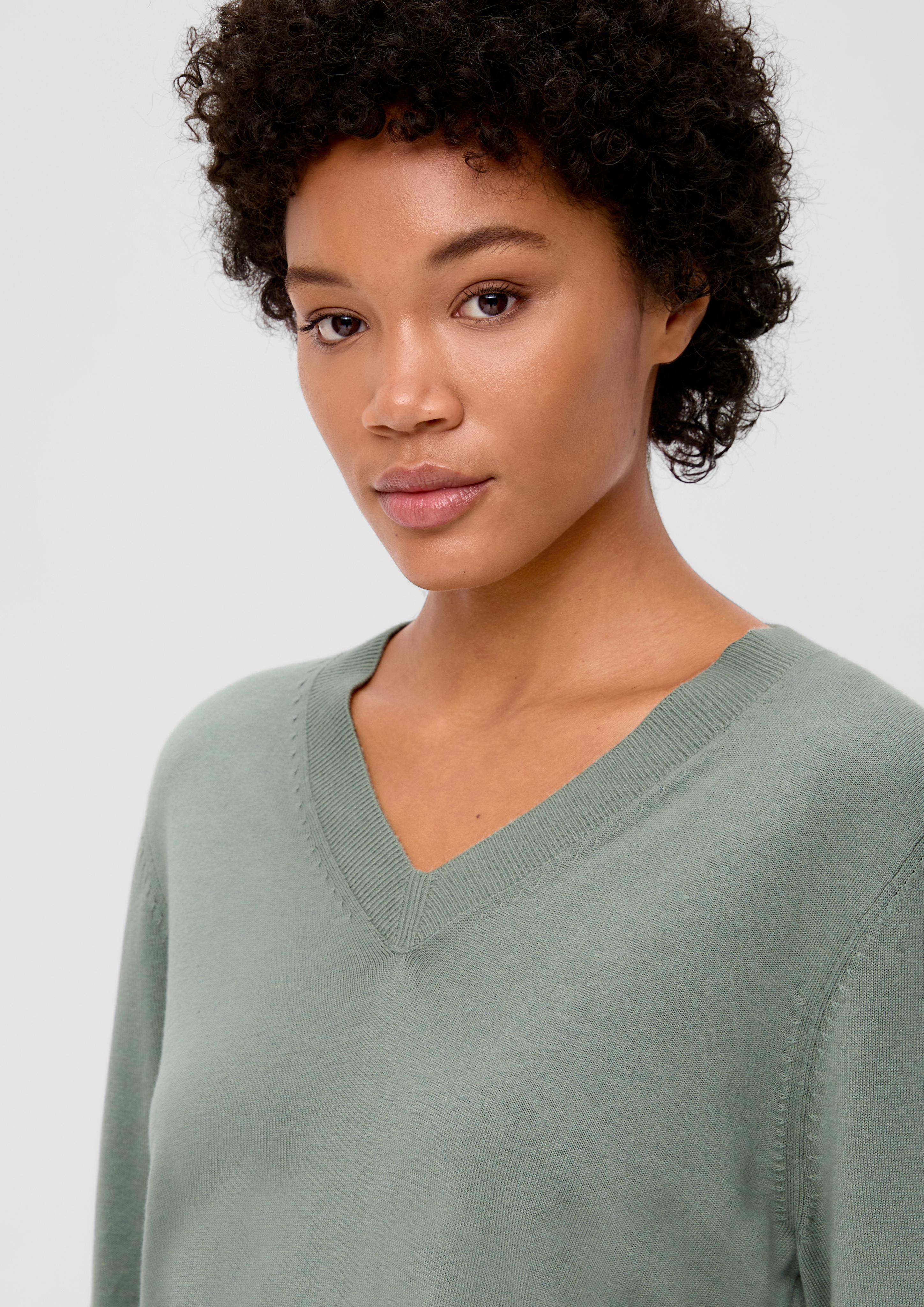Strickpullover aus Viskosemix  2134446-7210