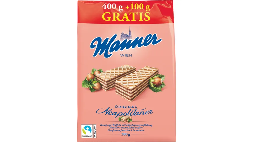 Manner Original Neapolitaner Waffeln 400 g