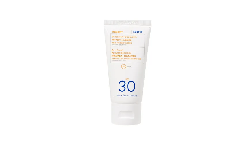KORRES YOGHURT Sonnencreme für das Gesicht SPF30 50 ml