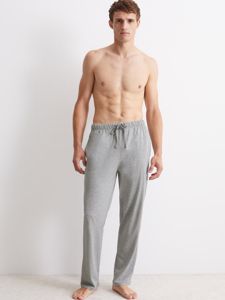Marc O'Polo Pyjamahose Mix & Match Cotton in Grey Melange günstig kaufen
