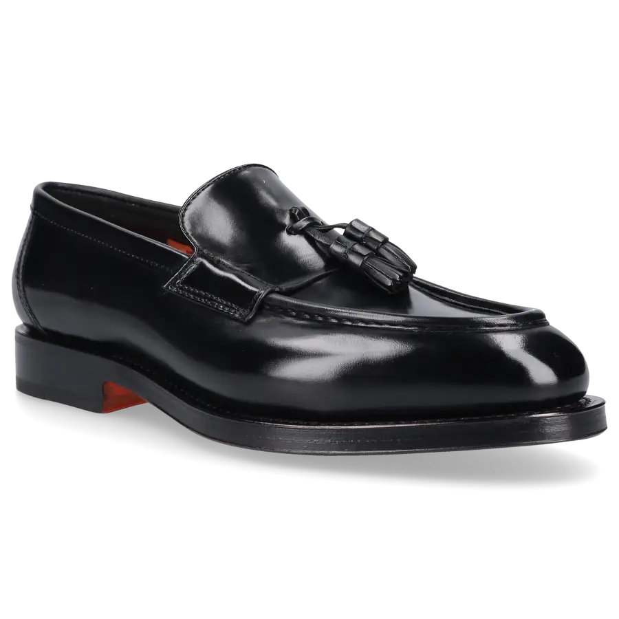 Santoni - Loafer 18358 Kalbsleder - schwarz