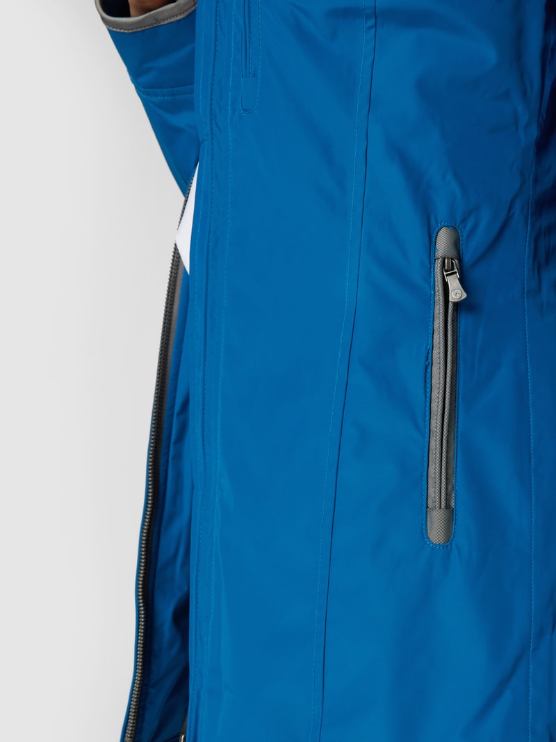 Jacke mit Label-Detail Modell 'STOCKHOLM' in royalblau