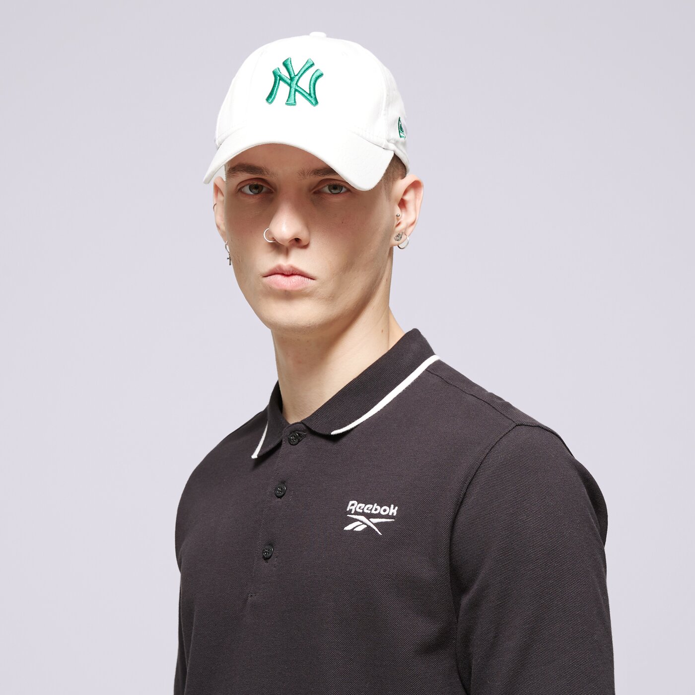 REEBOK POLO REEBOK IDENTITY SMALL LOGO POLO Schwarz