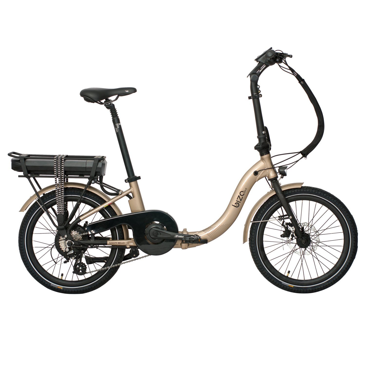 Directin E-Bike 20 Zoll E-Klapprad mit Bafang-Motor, 504 Wh Akku, 7-Gang, 7 Gang Shimano RD-M310 Schaltwerk, Kettenschaltung, Heckmotor, 504 Wh Nabendynamo