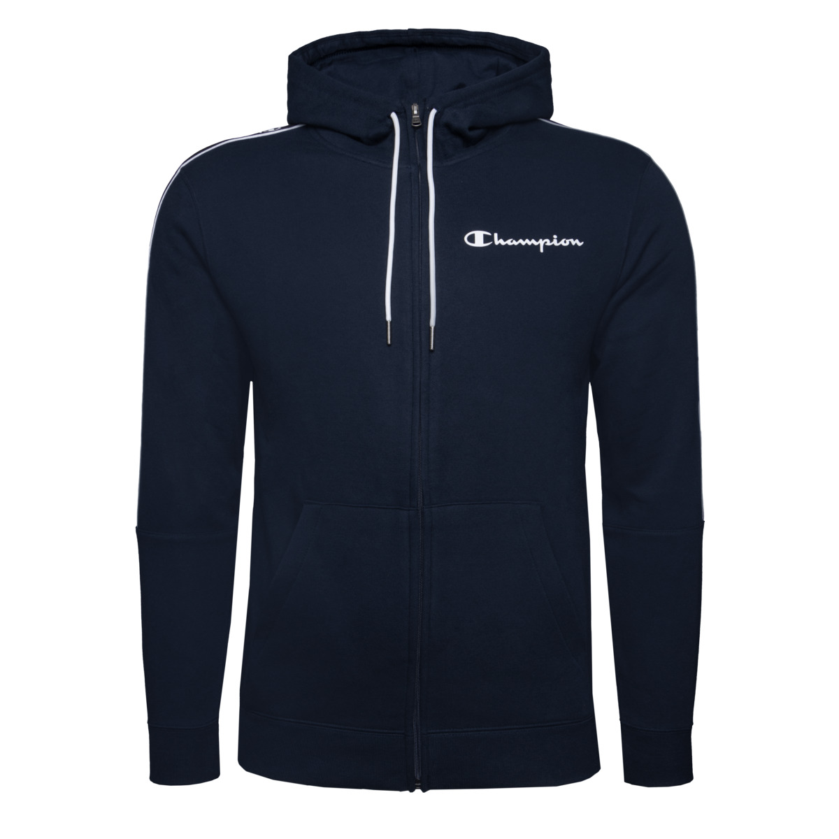 Champion Hooded Full Zip Sweatjacke dunkelblau