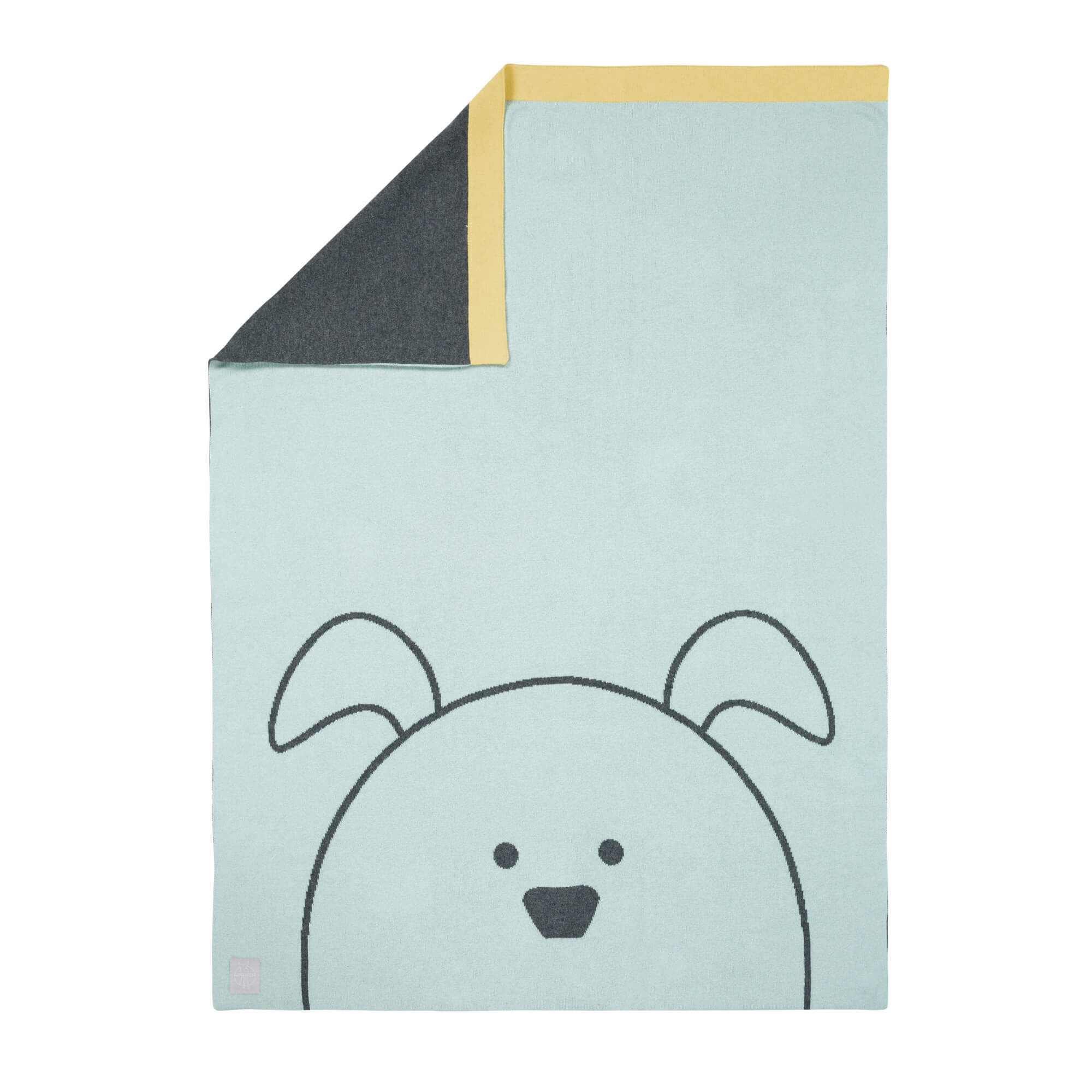Babydecke - Bio Baumwolle, Hund