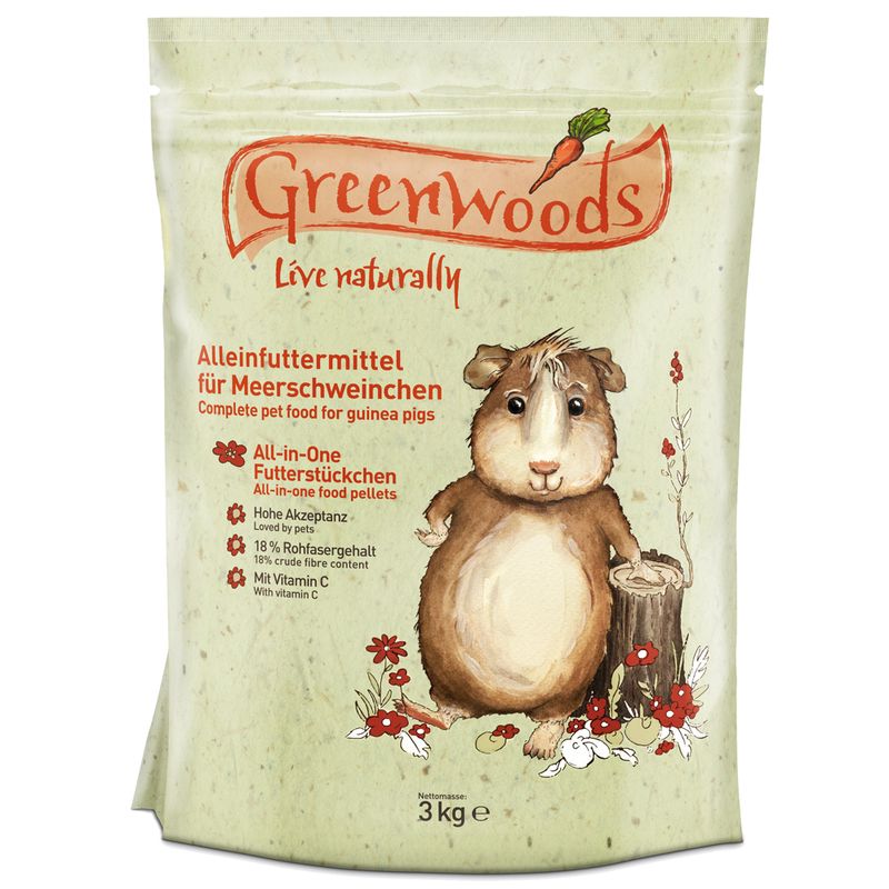 Greenwoods Meerschweinchenfutter zu TOP-Preisen