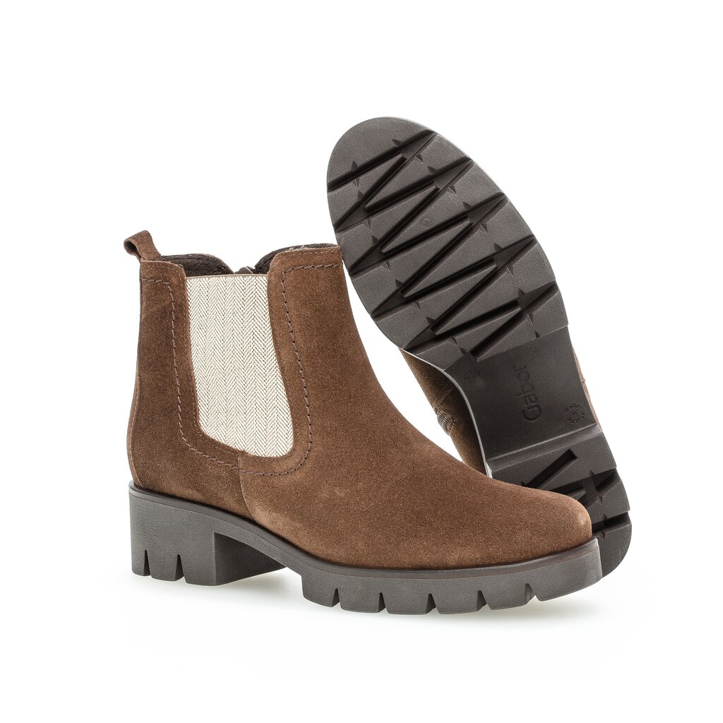 Gabor fashion Chelsea Boot braun