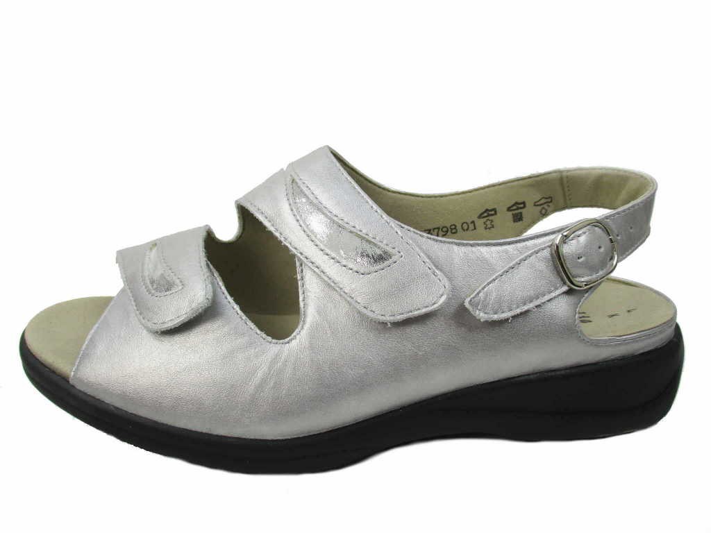 SOLIDUS Komfort Sandalen gold Lia