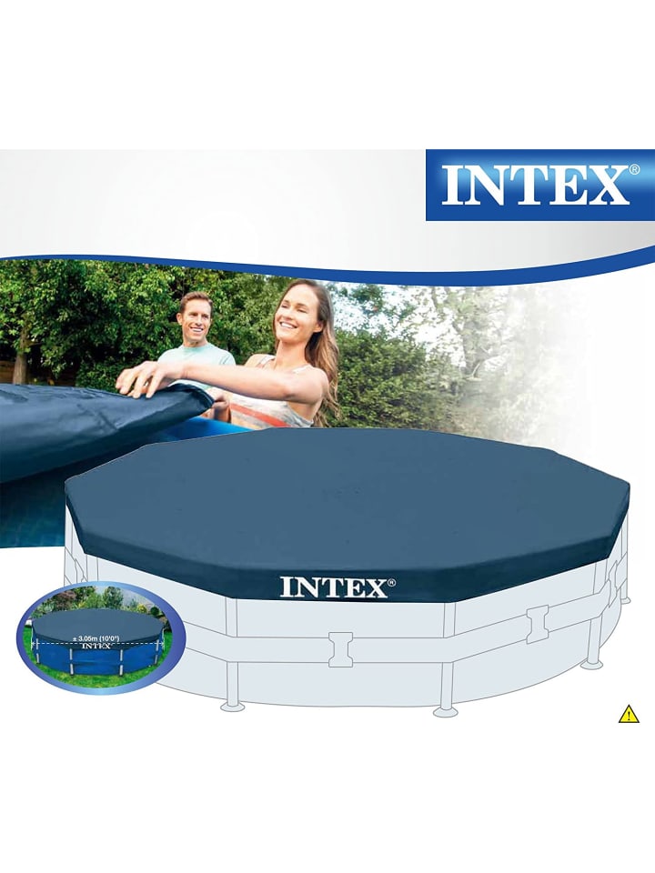 Intex Abdeckplane für Frame Pools Ø305cm in blau günstig kaufen onesize