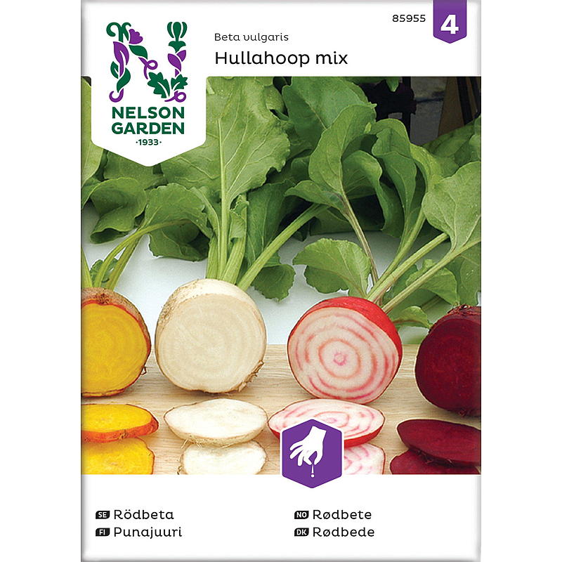 Nelson garden Frø Rødbete Hullahoop mix