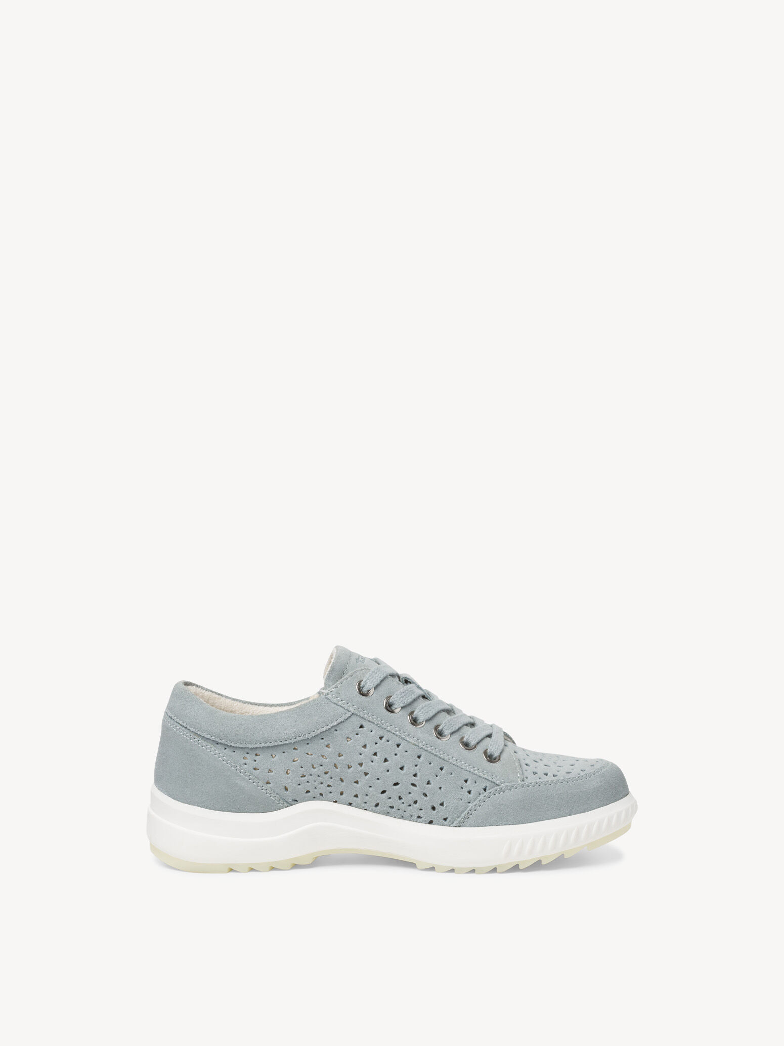 Basket en cuir - bleu
