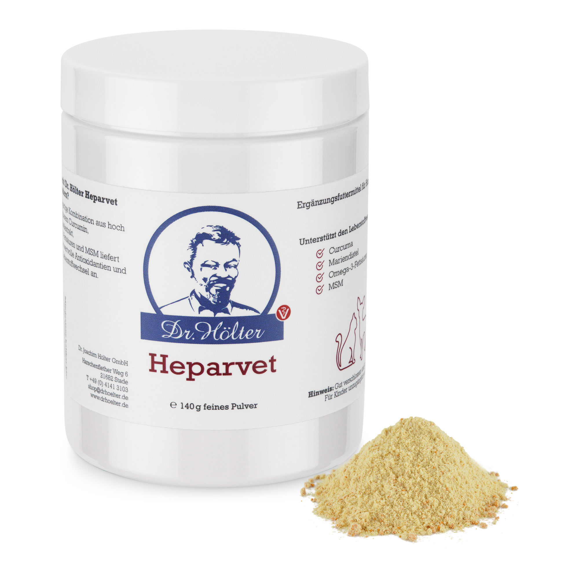 Dr. Hölter Ergänzungsfutter & Aufzucht Dr. Hölter Heparvet 140 g