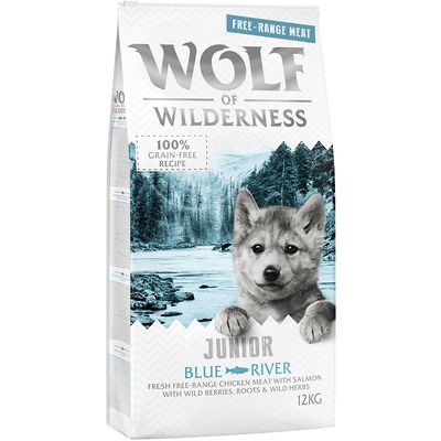 2 x 12 kg Wolf of Wilderness Trockenfutter - getreidefrei - mit Freiland-Fleisch