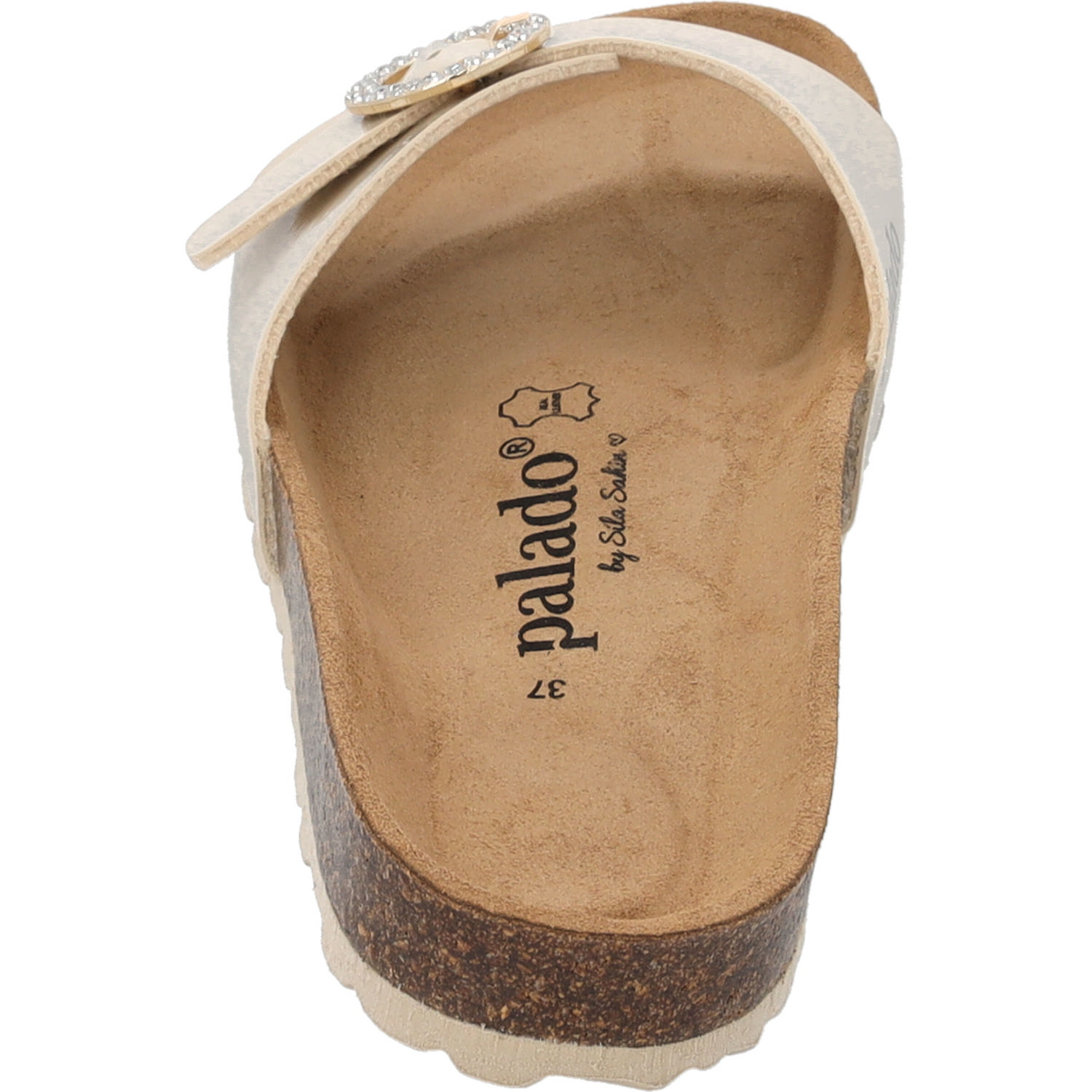 Palado Malta RD by Sila Sahin, Pantoletten, Damen, Beige Lack