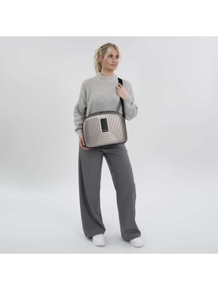 Redolz Essentials 14 Beautycase 34 cm in coffee grey metallic günstig kaufen onesize