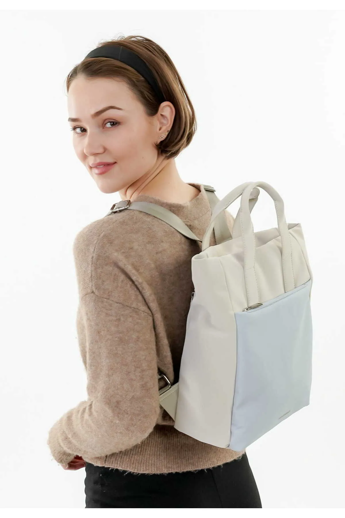 Emily & Noah  Rucksack - Blau - Colorblock