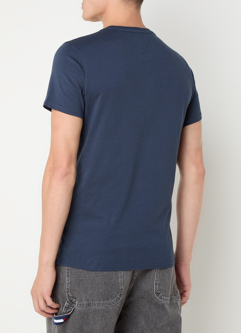 Tricou Tommy Hilfiger cu logo brodat