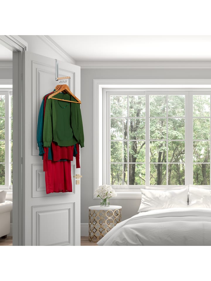 relaxdays 3 x Klapphaken in Grau günstig kaufen onesize