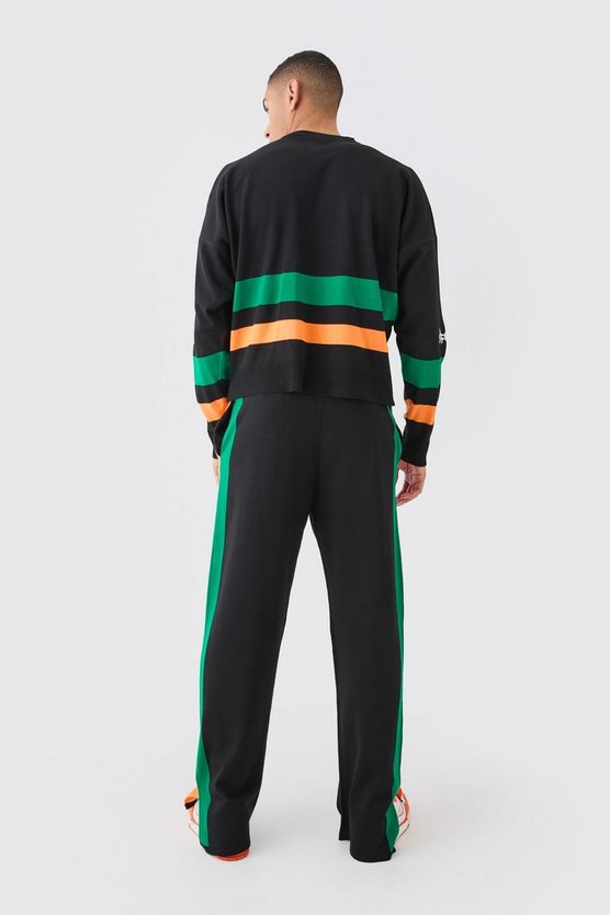 Lockere Moto-Jogginghose