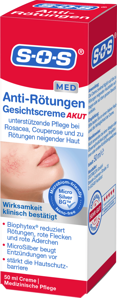Anti Rötungen Gesichtscreme, 50 ml