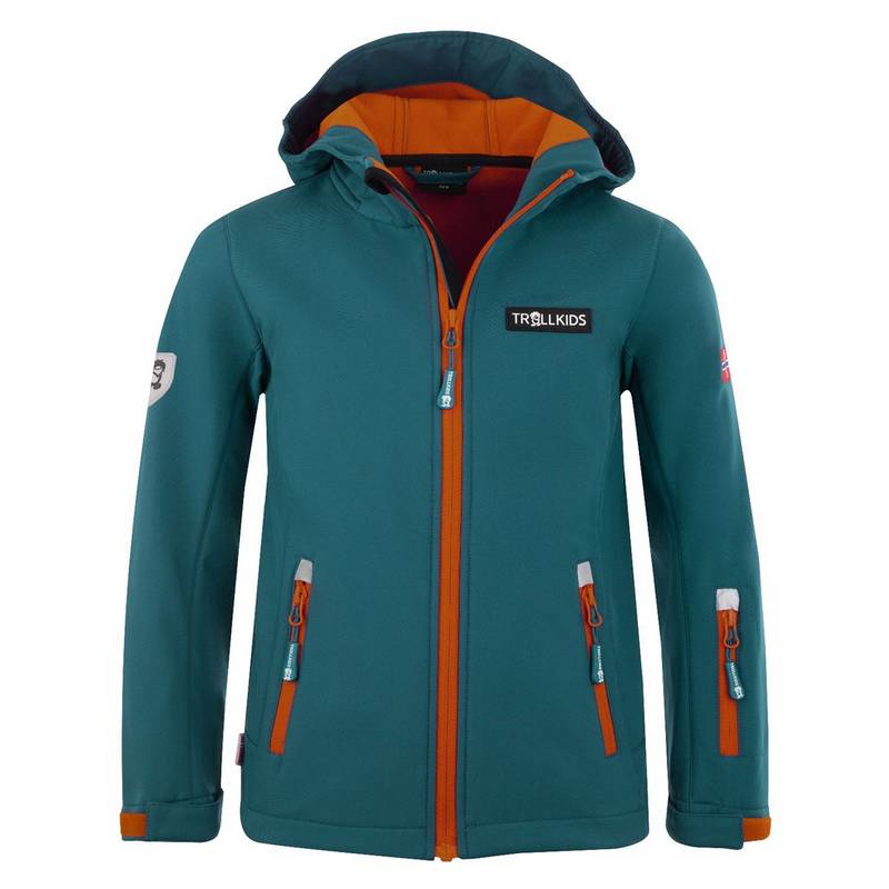 Trollkids Oslofjord Softshelljacke Kinder