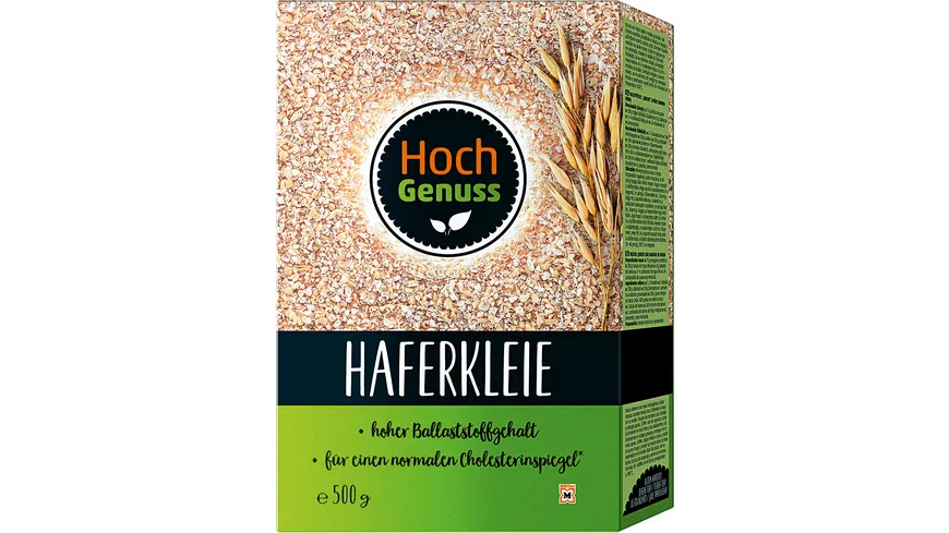 Hochgenuss Haferkleie 500 g
