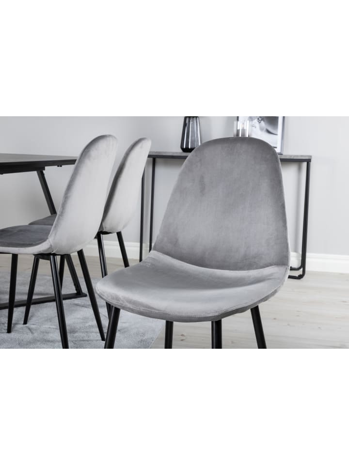 ebuy24 Essgruppe Marina 27 (7-teilig) Grau 90 x 180 cm günstig kaufen onesize