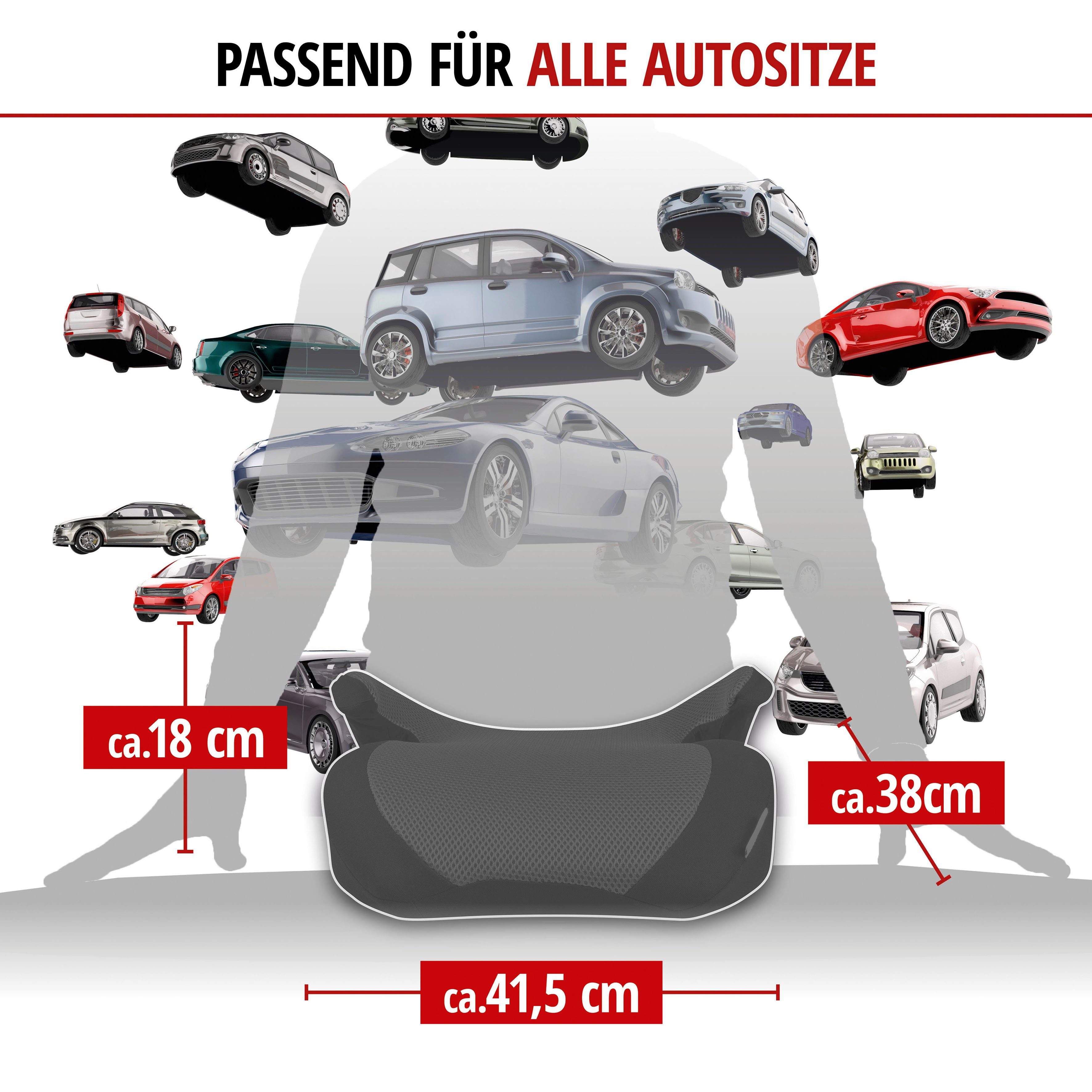 WALSER Kindersitzerhöhung Lino, ab: 15 kg, bis: 36 kg, für Kinder von 15-36 kg