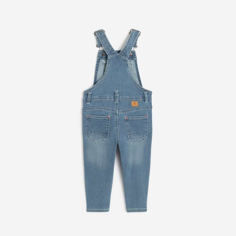 Salopette en jean bébé garçon denim bleue Catimini