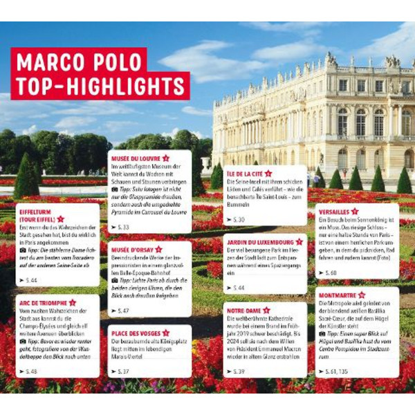 MARCO POLO REISEFÜHRER PARIS