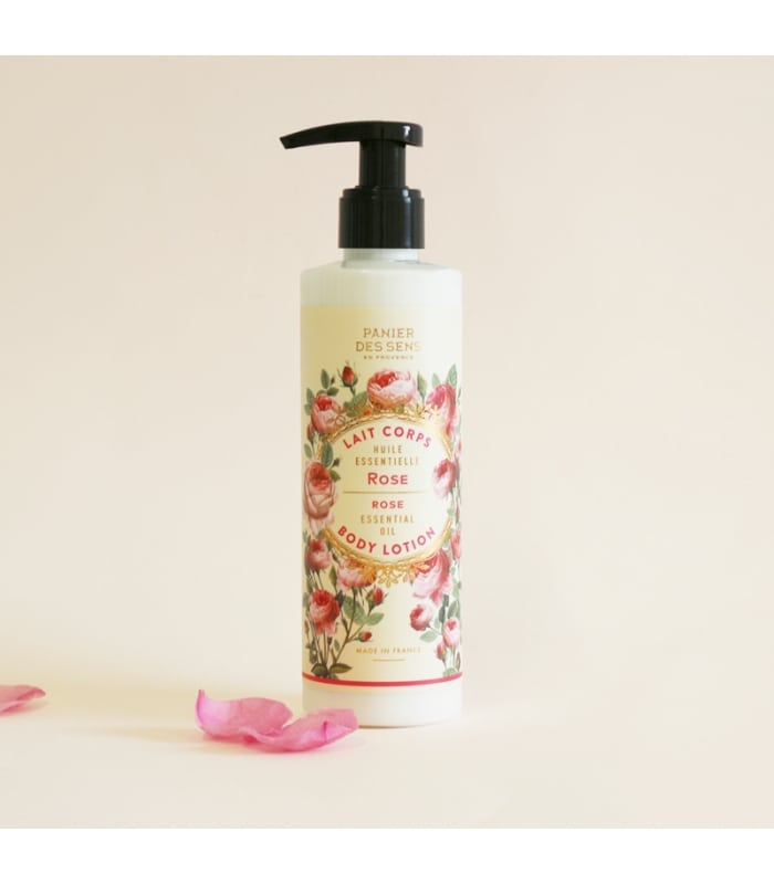 PANIER DES SENS-LAIT CORPS-Rose Restructurante