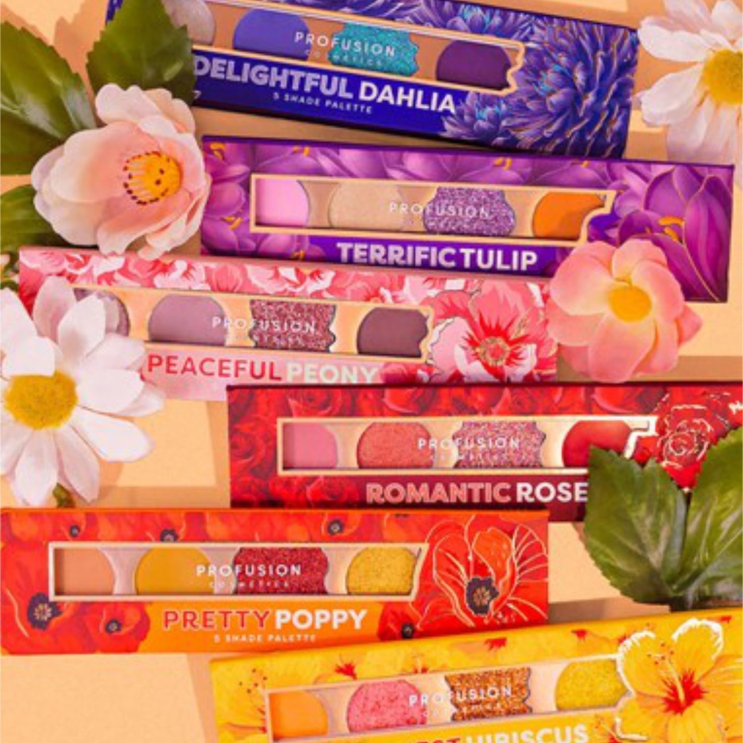 Палета за очи Profusion Blooming Hues са укусом лепог мака