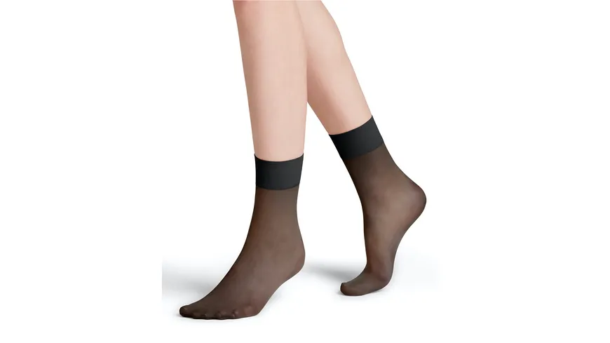 FALKE Damen Söckchen Pure Matt 20 DEN black