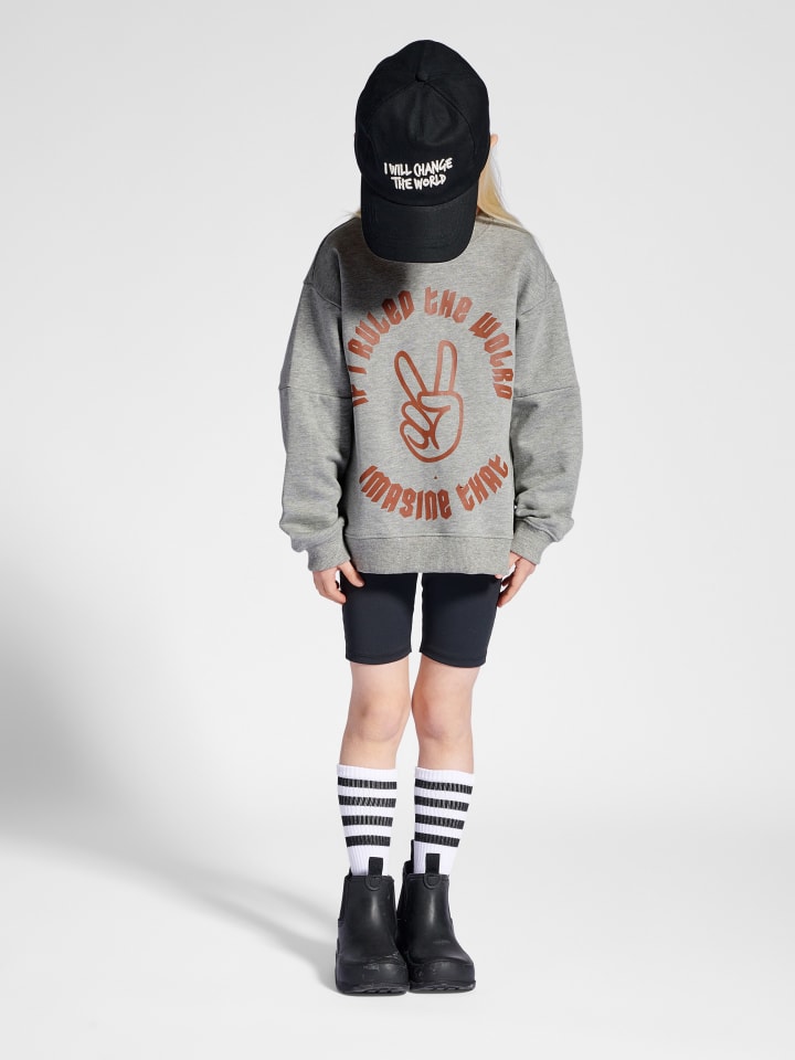 Sometime Soon Sometime Soon Sweatshirt Stssofia Mädchen in LIGHT GREY MELANGE günstig kaufen