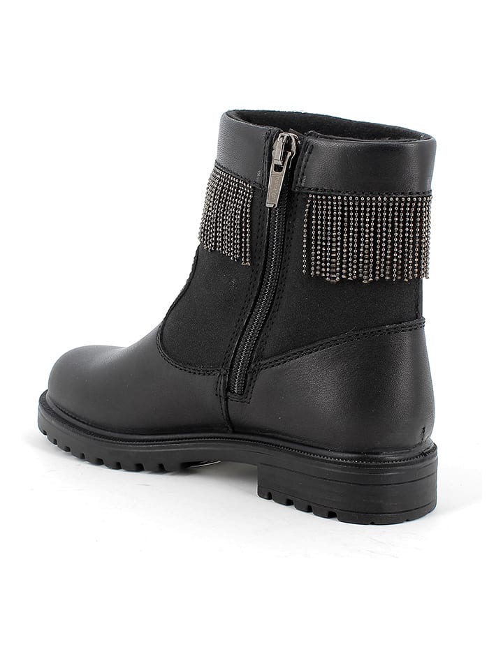 Primigi Leder-Boots in Schwarz günstig kaufen