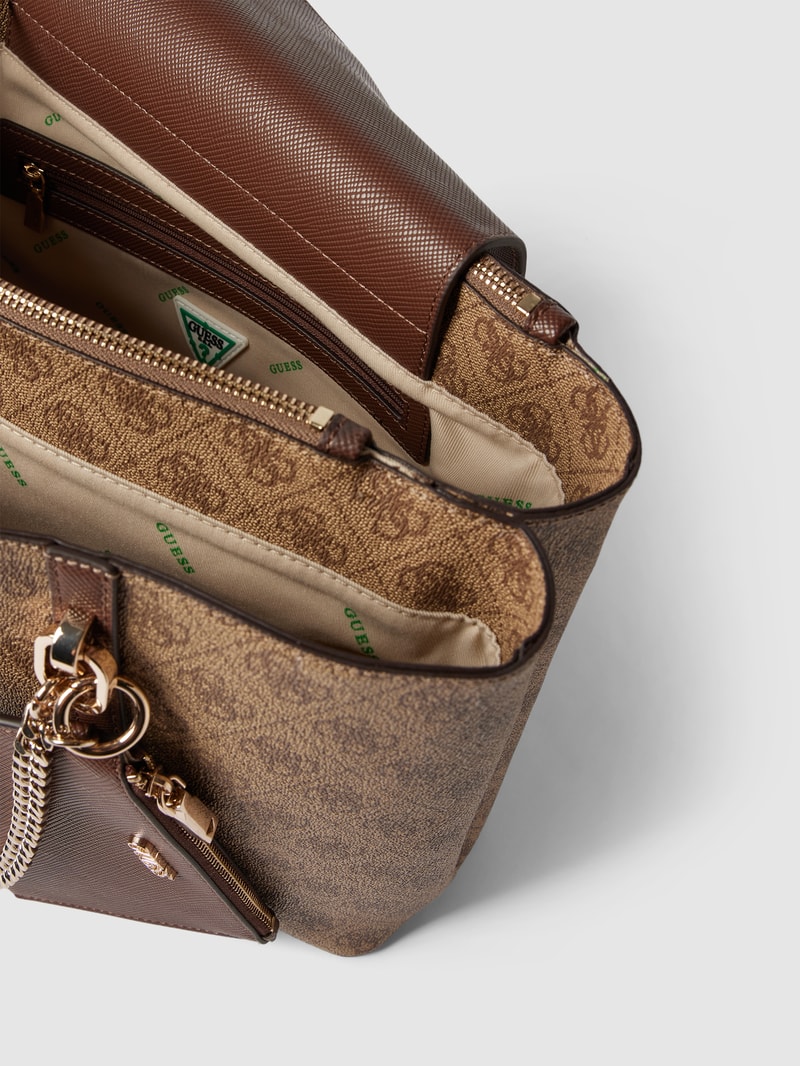 Tote Bag mit Henkeln in metallic Modell 'CRAIG' in beige