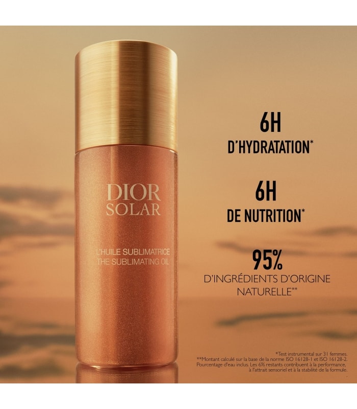 DIOR SOLAR-L'Huile Sublimatrice Huile corps, visage et cheveux - huile perfectrice d'éclat