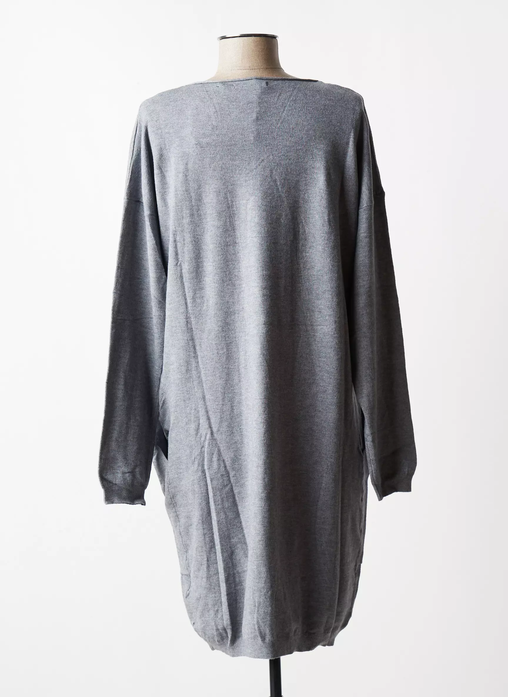 Lpb Robes Pulls Femme couleur gris