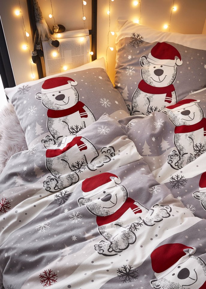 Bettwäsche mit winterlichem Design